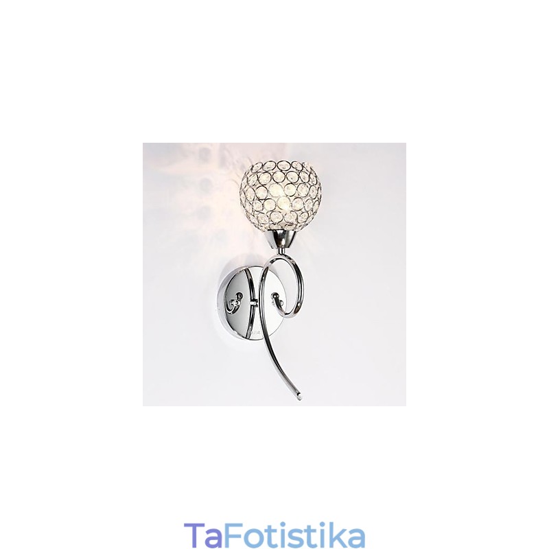 Κρυστάλλινο φωτιστικό τοίχου 1 Light Creative Iron Painting