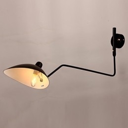 Loft Amercian Countryside Freely Φωτιστικά τοίχου Vintage Μακρύ Μηχανικό Φωτιστικό Μελέτης στο κομοδίνο για εσωτερικούς χώρους