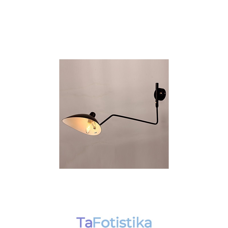 Loft Amercian Countryside Freely Φωτιστικά τοίχου Vintage Μακρύ Μηχανικό Φωτιστικό Μελέτης στο κομοδίνο για εσωτερικούς χώρους