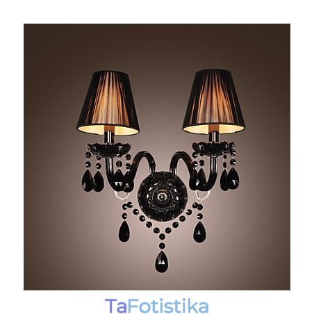 Κρυστάλλινα κεριά τοίχου φωτιστικά μοντέρνο μοντέρνο γυαλί