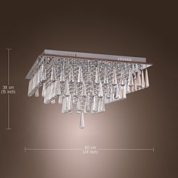 Μοντέρνο Σύγχρονο Crystal Others Flush Mount