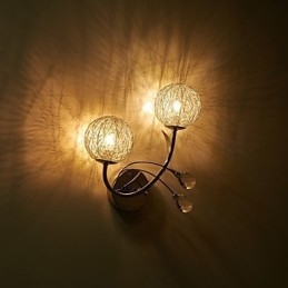 Απλίκες τοίχου Crystal Mini Style Modern Contemporary Metal