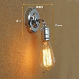 Μίνι επιτοίχιο φωτιστικό σαλονιού American Rural Countryside Retro Modern Edison