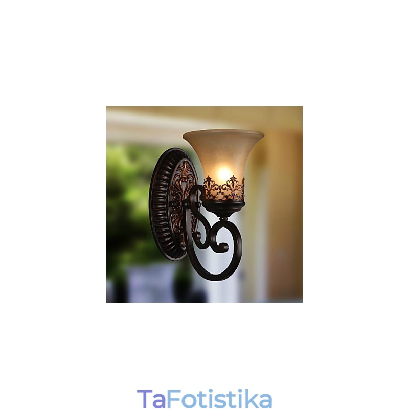 Vintage Επιτοίχια Φωτιστικά 1 Φωτιστικό με Υλικό Ρητίνης Γυάλινη Σκιά Κρεβάτι Δωμάτιο Σαλόνι Φώτα Διαδρόμου