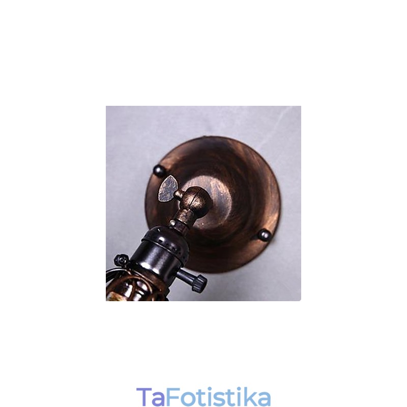 Επιτοίχιο φωτιστικό μικρού κλουβιού Βιομηχανικό στυλ Αποκατάσταση αρχαίων τρόπων διαδρόμου Φωτιστικά και φανάρια διαδρόμου