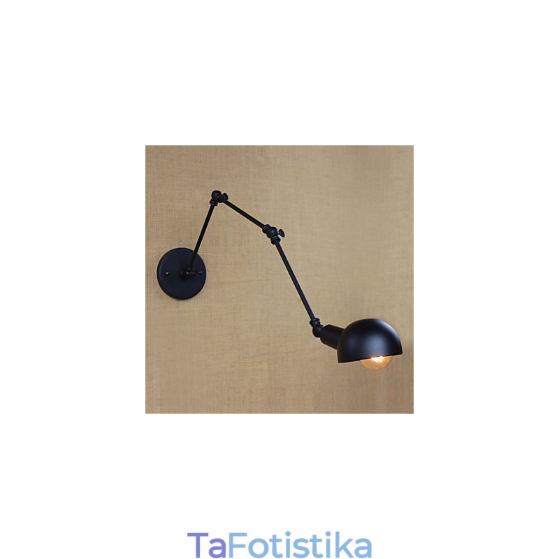 Personality Long Arm ρυθμιζόμενη γωνιακή μπάρα Τρία ρετρό φωτιστικά σαλονιού Φωτιστικά Διακοσμητική απλίκα τοίχου