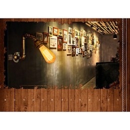 American Village Loft Industrial Edison Style Vintage Φωτιστικό Τοίχου Ρετρό Φωτιστικό Σωλήνα νερού Απλίκα τοίχου