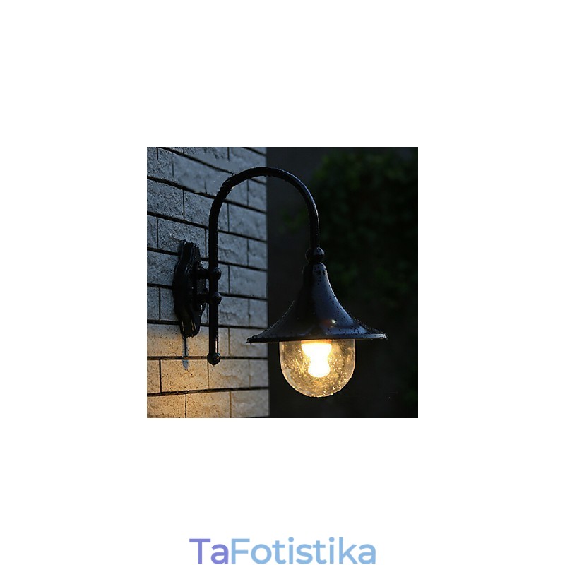 Φωτιστικά τοίχου εξωτερικού χώρου Παραδοσιακό Κλασικό Μεταλλικό