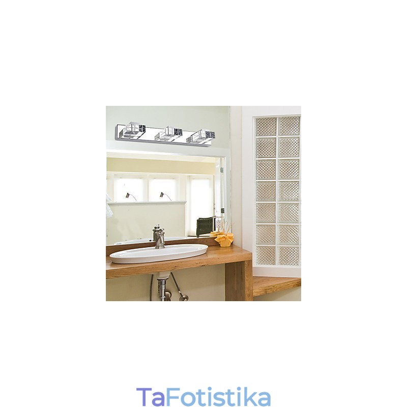 Απλίκες Τοίχου Φωτισμός Μπάνιου Μοντέρνο Σύγχρονο Μέταλλο