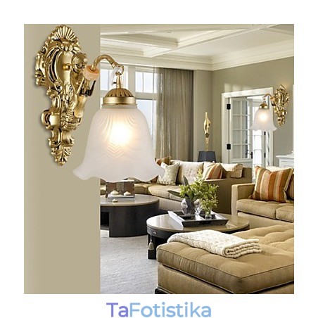 Απλίκες τοίχου Mini Style Traditional Classic Metal E27 Απλίκες τοίχου Mini Style Traditional Classic Metal E27