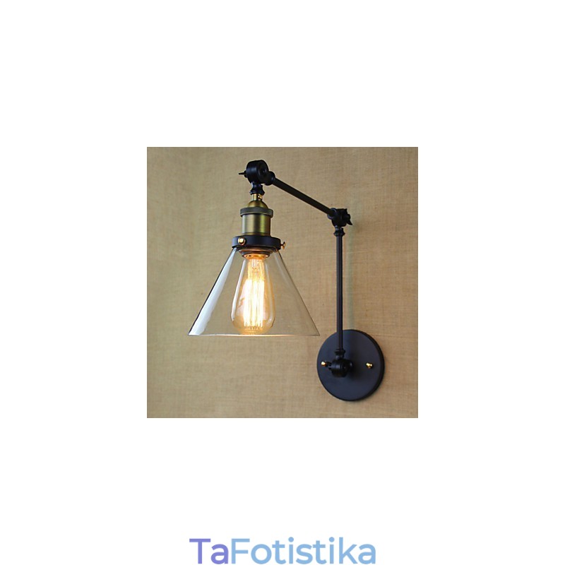 Mediterranean Village Retro Pastoral Glass Διακοσμητική Απλίκα Τοίχου Κατάστημα Ενδυμάτων Εστιατόριο Καφέ