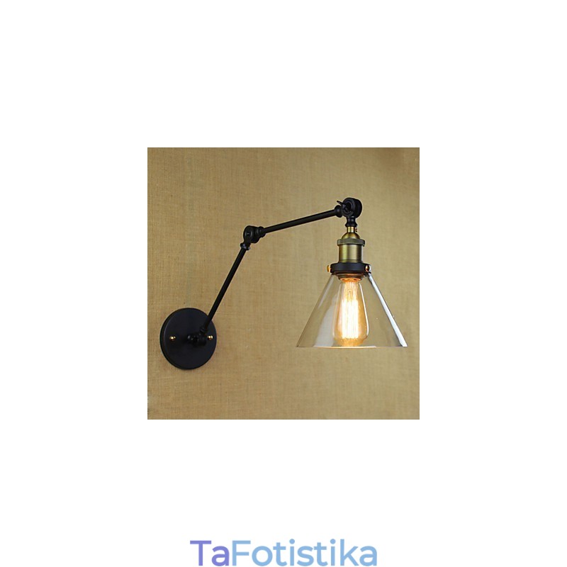 Mediterranean Village Retro Pastoral Glass Διακοσμητική Απλίκα Τοίχου Κατάστημα Ενδυμάτων Εστιατόριο Καφέ