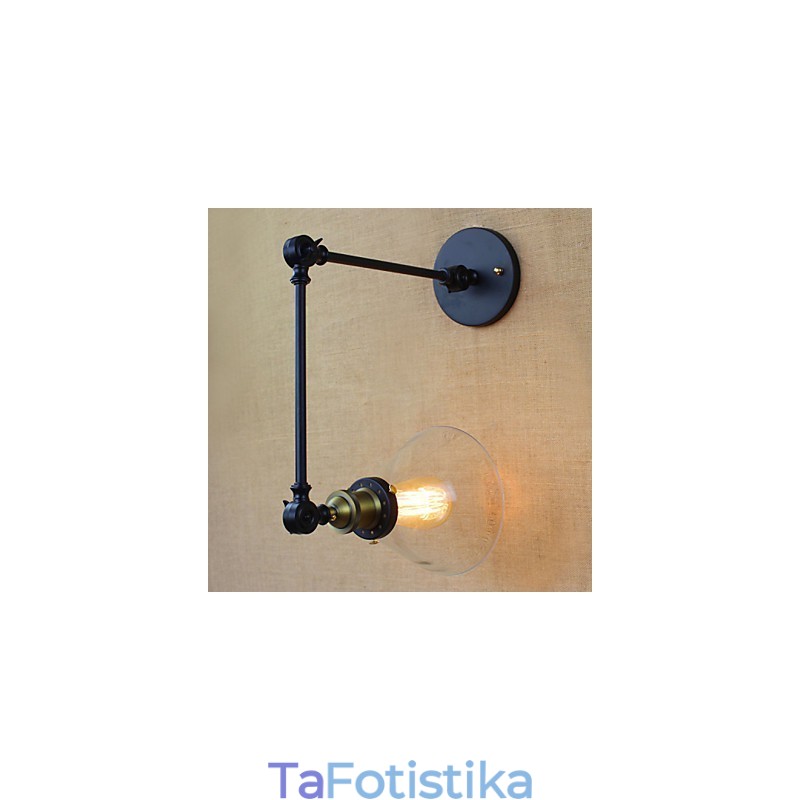 Mediterranean Village Retro Pastoral Glass Διακοσμητική Απλίκα Τοίχου Κατάστημα Ενδυμάτων Εστιατόριο Καφέ