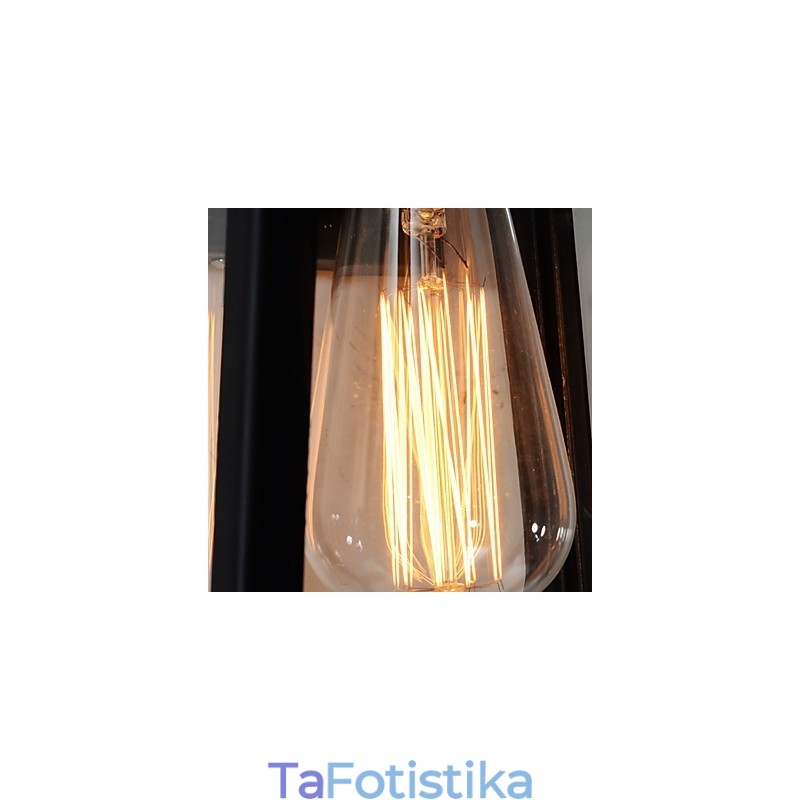 Wind Industry Asle Quality Retro Επιτοίχιο Φωτιστικό Τοίχου Lron Light With