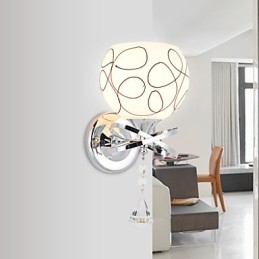 Creative Contemporary And Contracted Creative Crystal Wall Light Lights