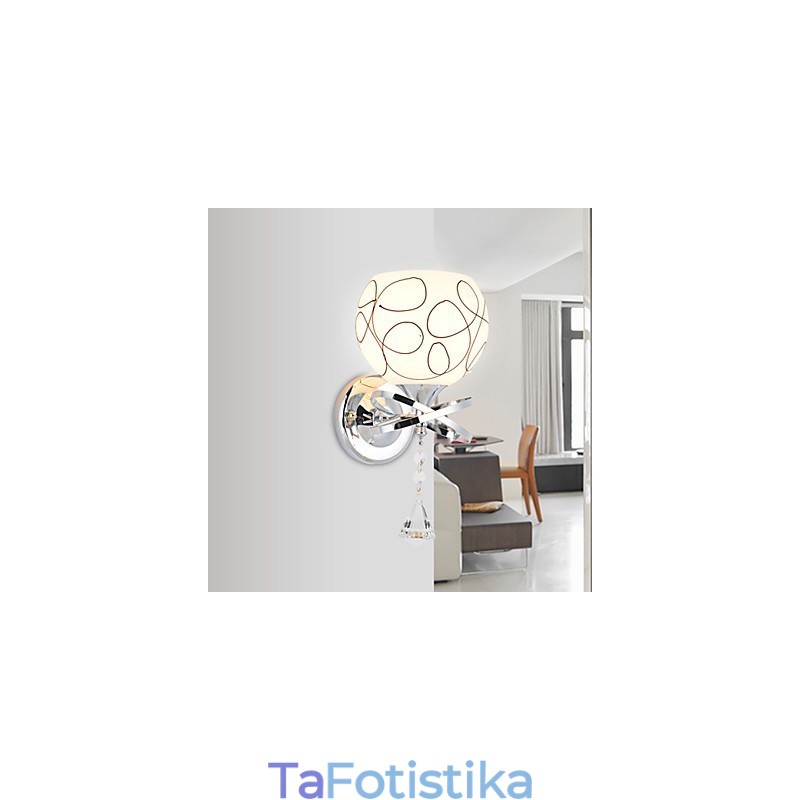 Creative Contemporary And Contracted Creative Crystal Wall Light Lights