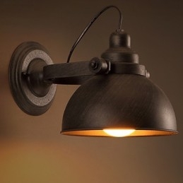 Δημιουργικά Vintage Φωτιστικά τοίχου Loft από σφυρήλατο σίδερο