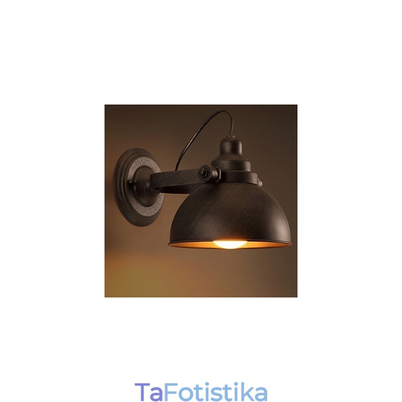 Δημιουργικά Vintage Φωτιστικά τοίχου Loft από σφυρήλατο σίδερο