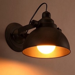 Δημιουργικά Vintage Φωτιστικά τοίχου Loft από σφυρήλατο σίδερο