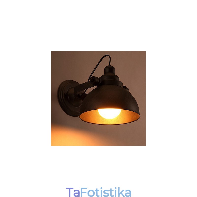 Δημιουργικά Vintage Φωτιστικά τοίχου Loft από σφυρήλατο σίδερο