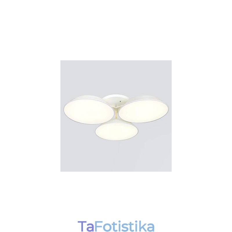 Flush Mount 3 Lights Metal Acrylic Simple Modern