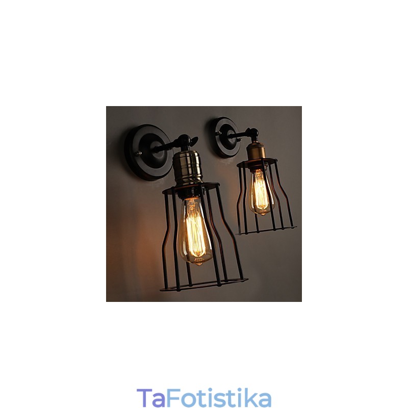 Φωτιστικό τοίχου από μεταλλικό τιτάνιο Creative The Head Of A Bed