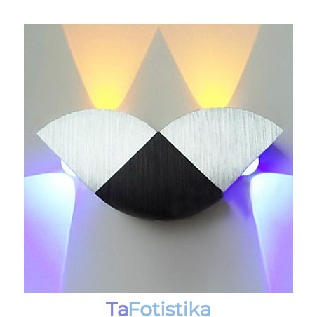 Μίνι Φωτιστικά τοίχου Flush Style Μοντέρνο Σύγχρονο Μέταλλο