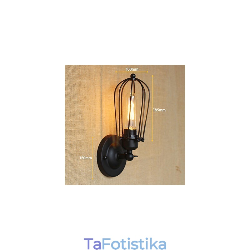 Retro Minimalist Industrial Designers Φωτιστικό σκαλοπατιών διαδρόμου μπαλκονιού Διακοσμητική απλίκα τοίχου