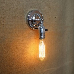 Περιστροφικοί διακόπτες American Rural Countryside Retro Modern Edison λαμπτήρας Μίνι επιτοίχιος φωτιστικό σαλονιού