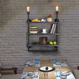 Απλίκες τοίχου Mini Style Rustic Lodge Metal