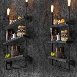 Απλίκες τοίχου Mini Style Rustic Lodge Metal