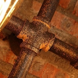 Απλίκες τοίχου Retro Bar Mini Style Rustic Lodge Metal