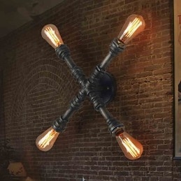 Απλίκες τοίχου Mini Style Rustic Lodge Metal