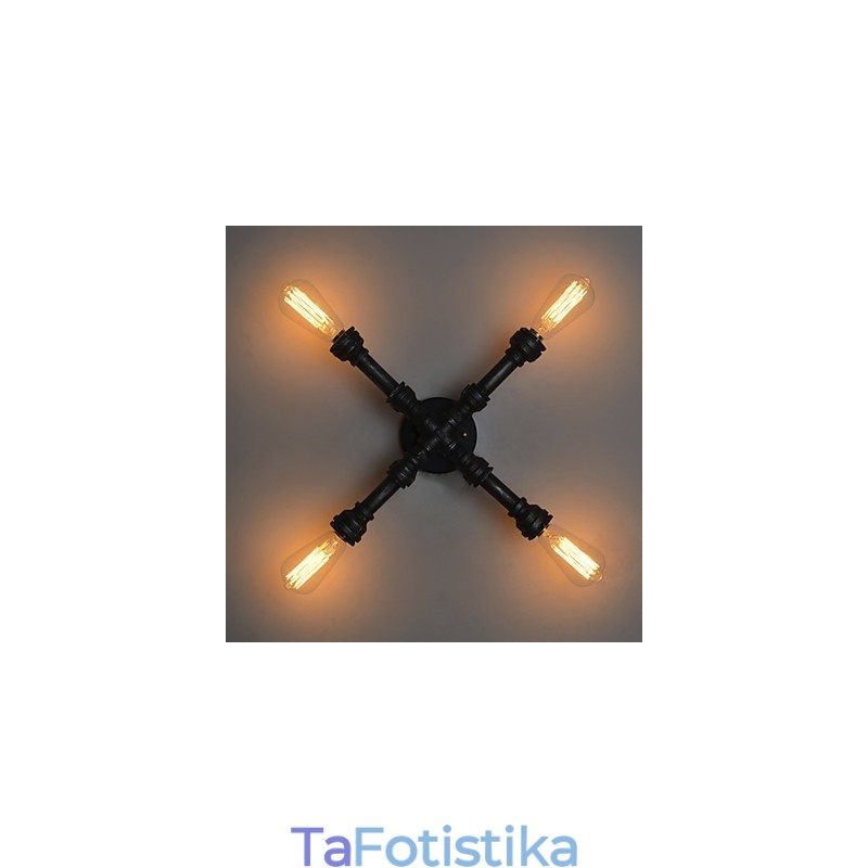 Απλίκες τοίχου Mini Style Rustic Lodge Metal
