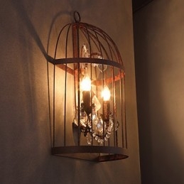 Απλίκες τοίχου Mini Style Rustic Lodge Metal