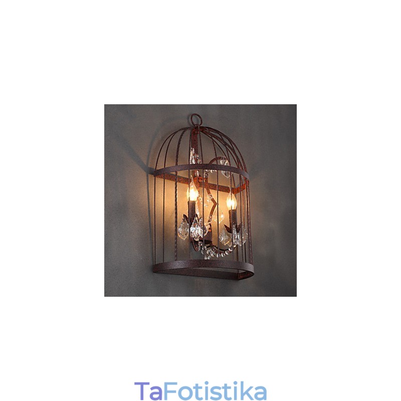 Απλίκες τοίχου Mini Style Rustic Lodge Metal