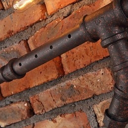 Απλίκες τοίχου Mini Style Rustic Lodge Metal