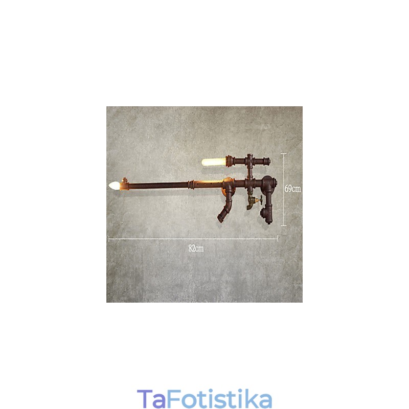 Απλίκες τοίχου Mini Style Rustic Lodge Metal