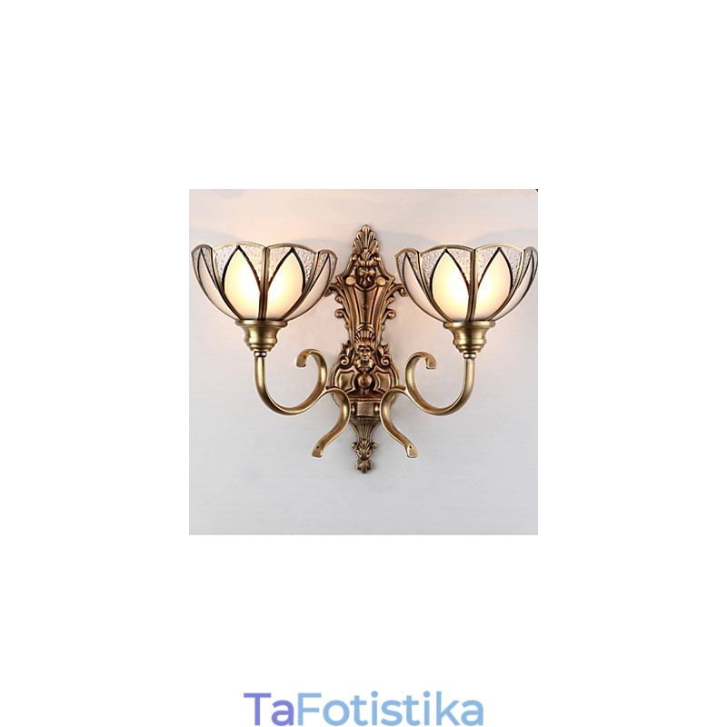 Απλίκες τοίχου Mini Style Traditional Classic Metal