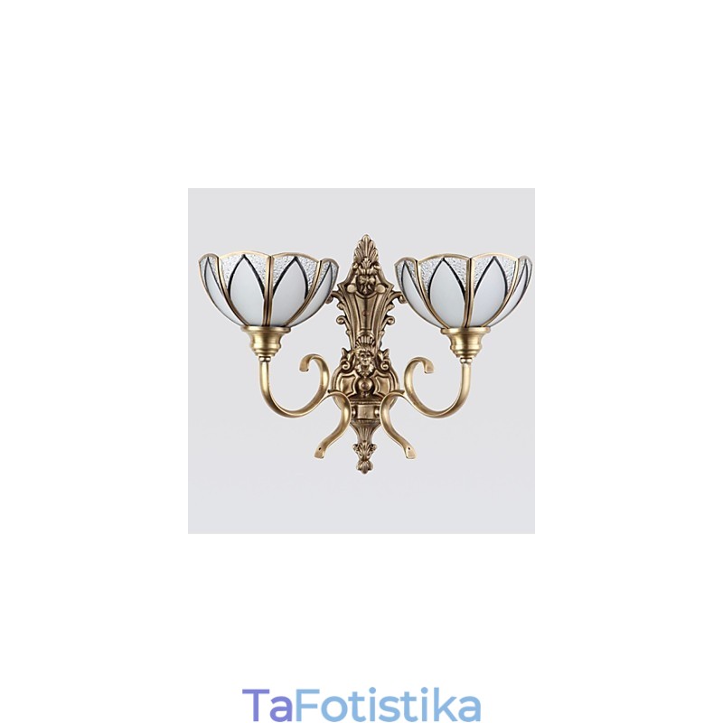 Απλίκες τοίχου Mini Style Traditional Classic Metal