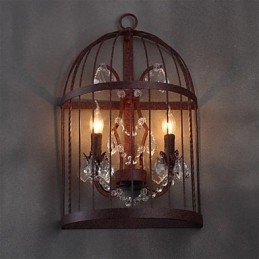 Απλίκες τοίχου Mini Style Traditional Classic Metal