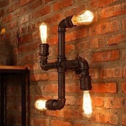 Απλίκες τοίχου Retro Bar Mini Style Rustic Lodge Metal