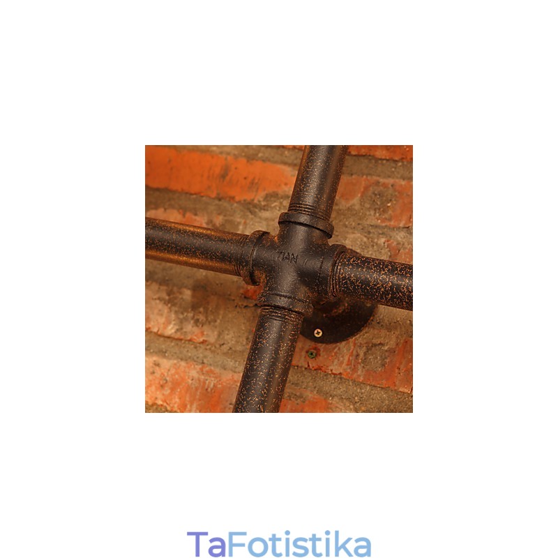 Απλίκες τοίχου Retro Bar Mini Style Rustic Lodge Metal