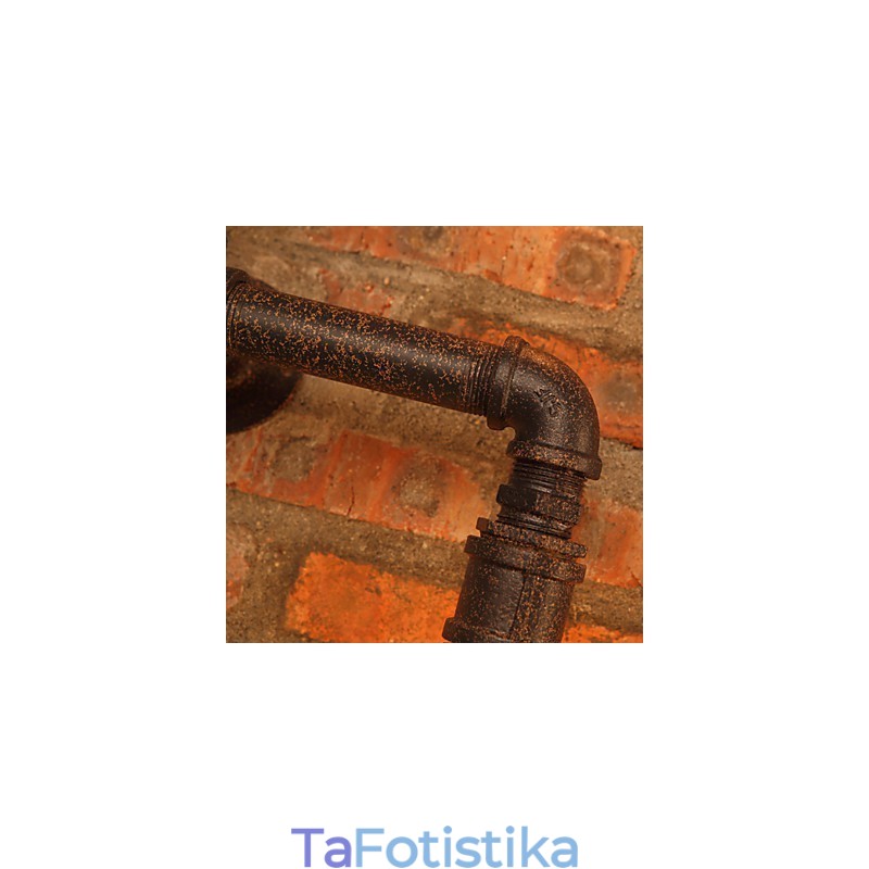 Απλίκες τοίχου Retro Bar Mini Style Rustic Lodge Metal