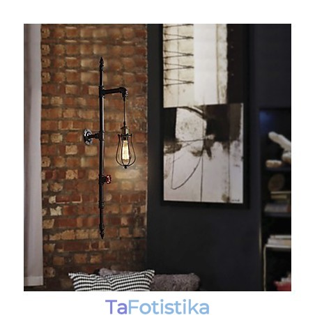 Απλίκες τοίχου Mini Style Rustic Lodge Metal Απλίκες τοίχου Mini Style Rustic Lodge Metal