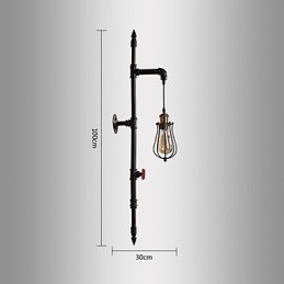 Απλίκες τοίχου Mini Style Rustic Lodge Metal