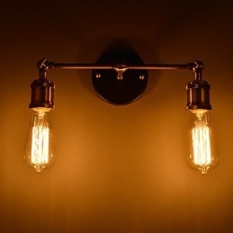 Φωτιστικά τοίχου για το σπίτι Φωτιστικό τοίχου Μινιμαλιστικό Εσωτερικό Φωτιστικό Διαδρόμου από σφυρήλατο σίδερο Φωτιστικά κρεβατοκάμαρας για καθιστικό