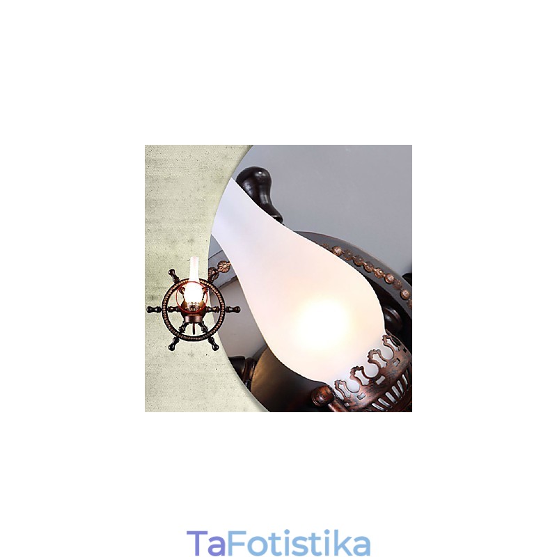 Φωτιστικό τοίχου One Light and Glass