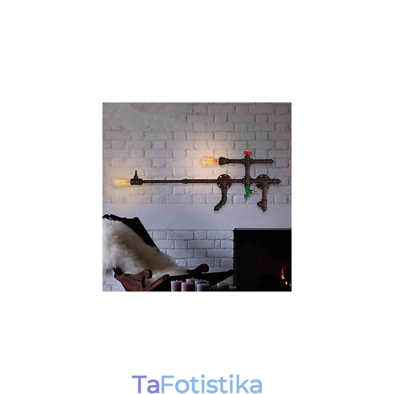 Απλίκες τοίχου Mini Style Rustic Lodge Metal