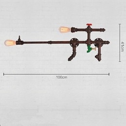 Απλίκες τοίχου Mini Style Rustic Lodge Metal